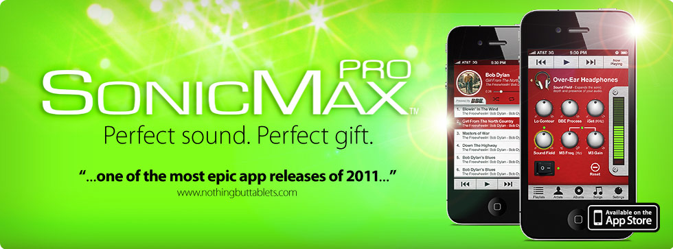 SonicMax Pro for iOS