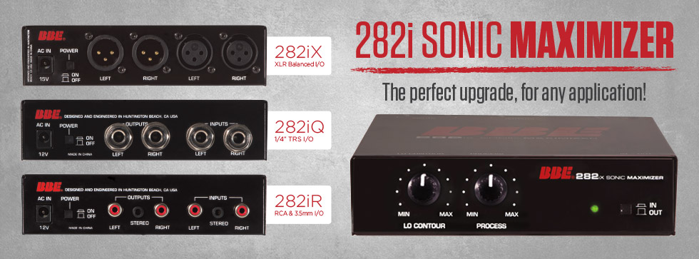 BBE Sound - 282i Sonic Maximizer